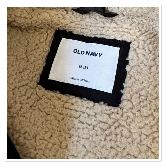 OLD NAVY Kids Black Fall- Winter Jacket - Picture 3 of 9